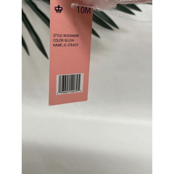 Juicy Couture Women's Blush Steady Faux Fur Slide Sandals - Blush 10M - Picture 6 of 8